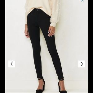 Lauren Conrad Super Skinny High Rise Ponte Pants, Size M LONG